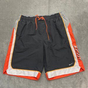 Vintage Nike Swim Trunks Board Shorts Mens XL Mesh Lined Spell Out Logo